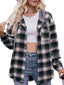 Oversized Plaid Button Up Shacket