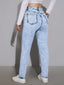 High Waist Slim Fit Jeans