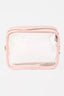 Fame PVC Clear Rectangular Crossbody Bag
