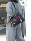Buckle Decor Flap Crossbody Bag
