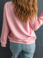 Halloween Leopard Bowknot Pumpkin Graphic Sweatshirt
