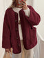 Sherpa Button-Up Outerwear