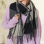 Plaid Fringe Scarf