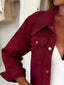 Full Size Chic Cropped Denim Jacket Plus Size