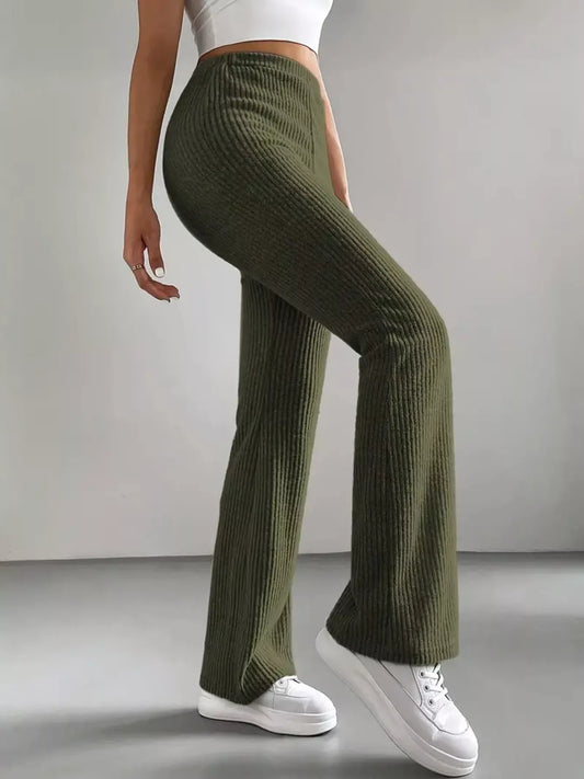 High Waist Flare Pants