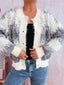 Ribbed Hem Button Up Cardigan