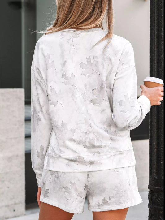 Queen of Mardi Gras Top and Shorts Set