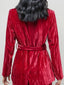 Velvet Lapel Collar Blazer & Pants Set