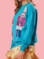 Christmas Sequin Nutcracker Dropped Shoulder Sweatshirt