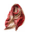 Plaid Fringe Scarf