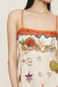 Printed Square Neck Maxi Cami Dress