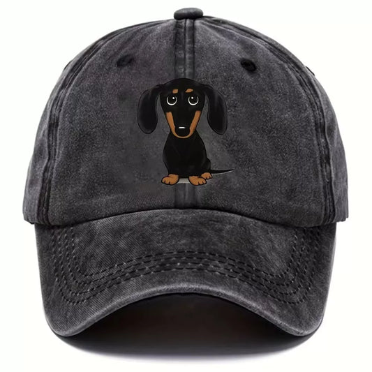 Dog Washed Baseball Cap