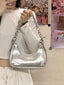 Leather Chain Strap Shoulder Bag