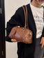 Vintage Style Leather Shoulder Bag