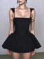 Lace Up Mini Cami Dress