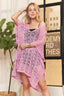 ADORA Crochet Cover Up Tunic Top