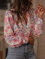 Floral Print Button Up Shirt