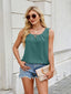 Ruched Scoop Neck Tank