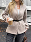 Open Front Dropped Shoulder Outerwear