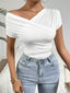Cross-Wrap Slim Fit Top