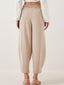 Full Size Drawtising Cropped Jogger Pants Plus Size
