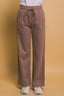 Love Tree Drawstring Wide Leg Sweatpants with Pockets