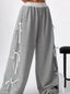 Side Tie Wide Leg Pants