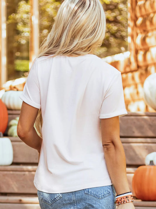 Fall Vibe Thanksgiving Graphic T Shirt