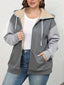 Sherpa Lined Zip-Up Hoodie