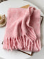 Fringe Solid Color Scarf