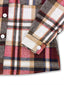 Casual Plaid Button-Down Shacket