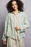 POL Embroidery Button Down Long Sleeve Shirt