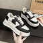 Contrast Platform Sneakers