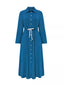 Button Front Midi Shirt Dress