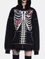 Halloween Zip-Up Drawstring Hoodie