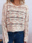 Round Neck Long Sleeve Sweater