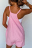 Sleeveless Romper with Pockets