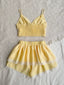 Smocked Cami and Skirt Set