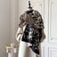 Leopard Print Winter Scarf