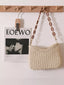 Woven Straw Shoulder Bag