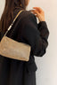 Openwork Crossbody Bag with Removable Strap