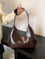 PU Leather Moon Shape Shoulder Bag