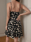 Leopard Print Square Neck Cami Dress