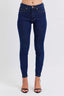 Judy Blue Full Size Mid Rise Tummy Control Classic Skinny Jeans Plus Size