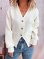 Button Up Long Sleeve Cardigan