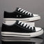 Lace Up Round Toe Canvas Sneakers