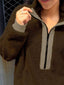 Fleece Half-Zip Sweatshirt