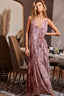 BiBi Tie-Dye Sleeveless V-Neck Dress