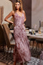 BiBi Tie-Dye Sleeveless V-Neck Dress