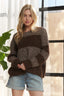 ADORA Long Sleeve Color Block Sweater